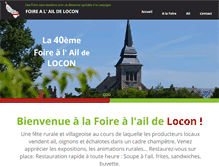 Tablet Screenshot of foirealail.fr